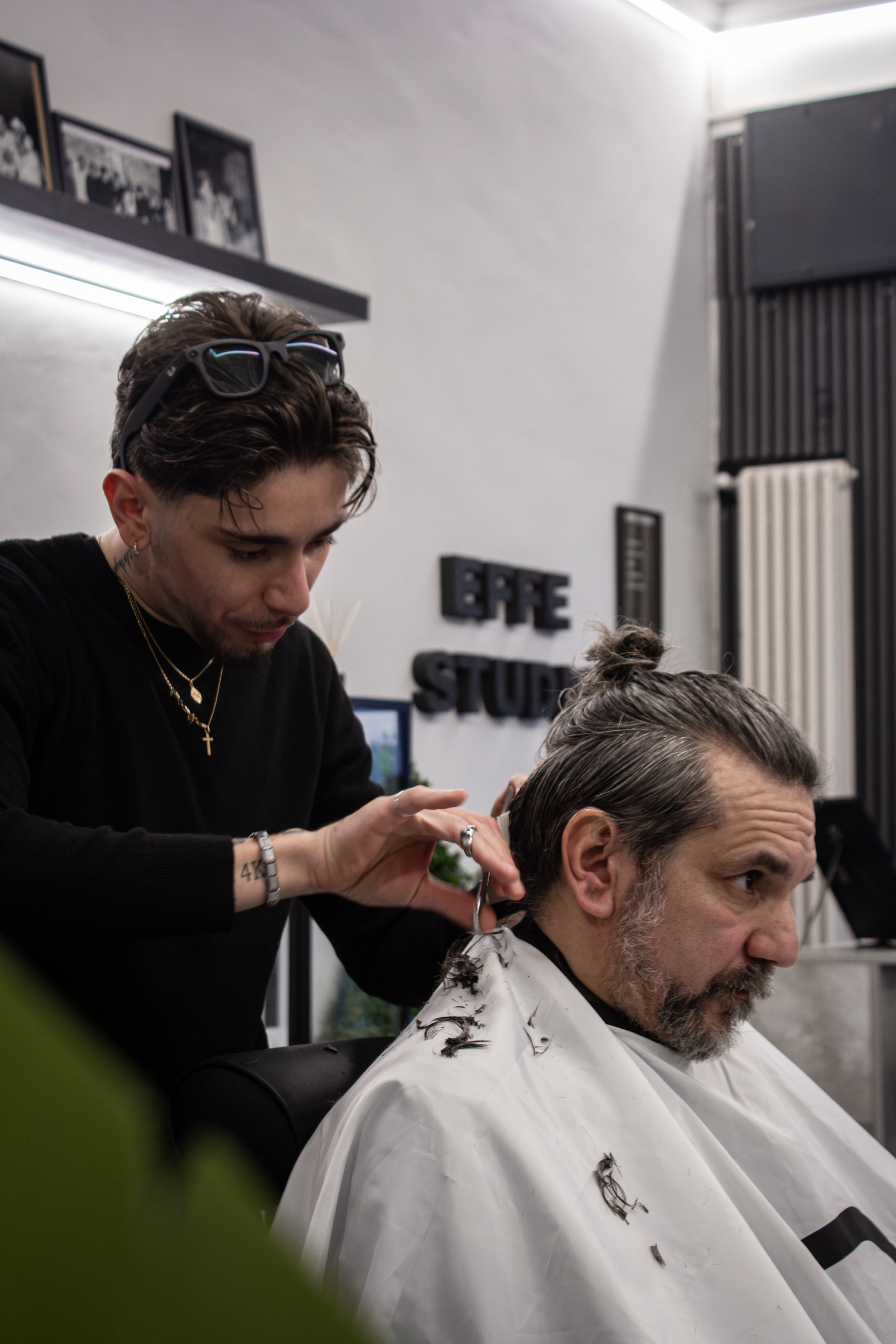 Barber al lavoro — Passione e Precisione